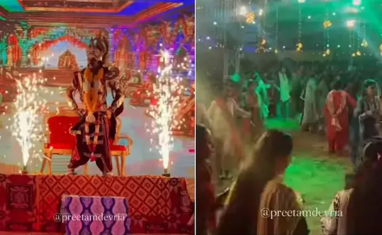 Navratri Celebrations In Pakistan Goes Viral Garba And Dandiya