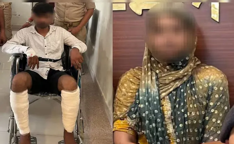 Conwoman UP Man Throws Acid on Teacher Both Arrested in Sambhal