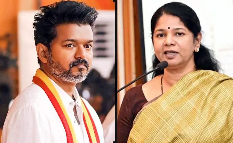 We Did Not Run Away  DMKs Kanimozhi Jabs TVK Chief Vijay