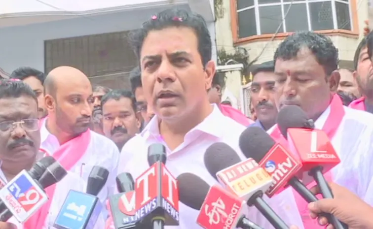 BRS KTR Satirical Comments On Revanth Reddy