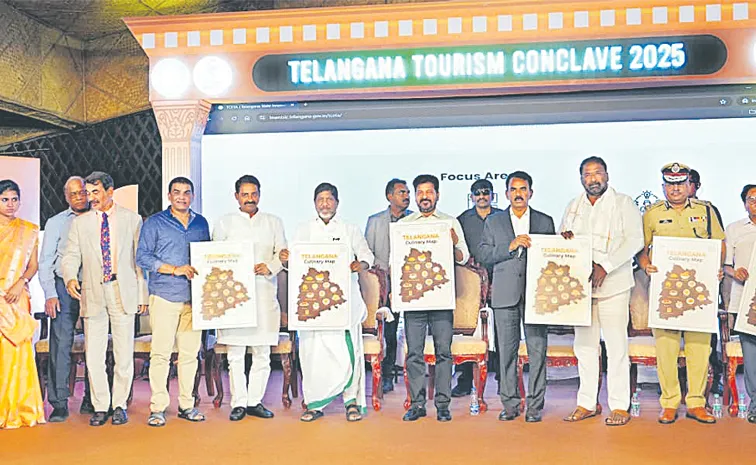 CM Revanth Reddy at the Tourism Conclave organized on the occasion of World Tourism Day