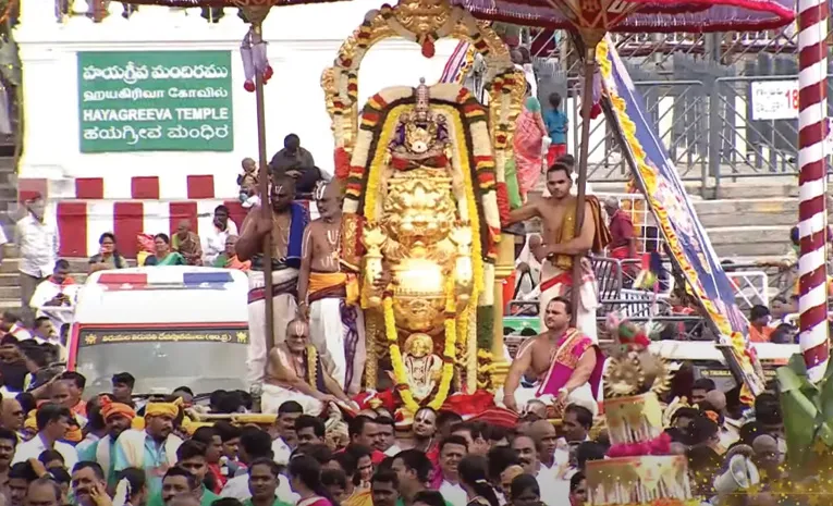 Garuda Vahana Seva TirumalaTirupati 