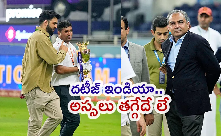 Team India refuse to accept trophy from ACC chief Mohsin Naqvi