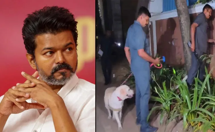Tamil Nadu Police Got Call Over Vijay Residency
