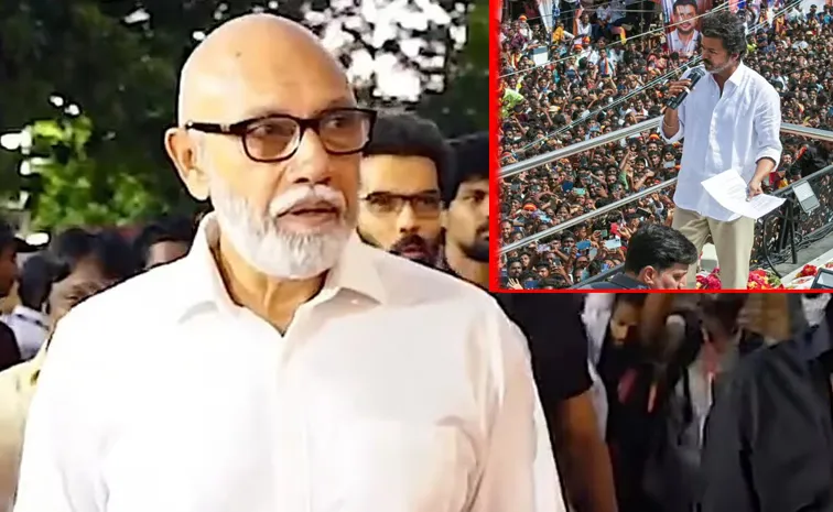 Actor satyaraj coments on karur Stmped