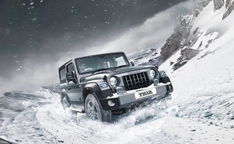 Mahindra Thar 3 Lakh Unit Sales In 5 Years