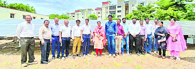 డీఆర్ఎం కార్యాలయంలో సోలార్ ప్లాంట్