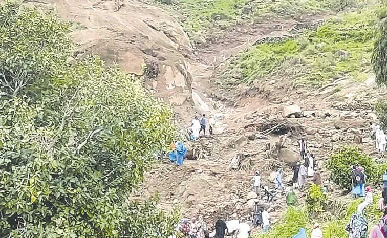 Hundreds feared dead after landslide destroys village in western Sudan
