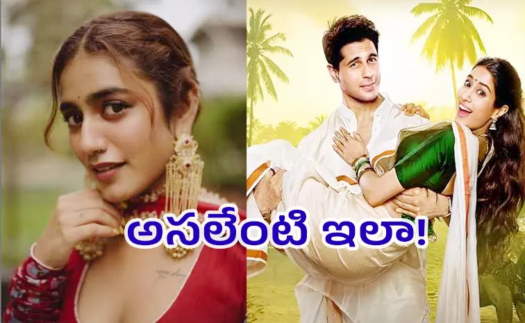 Priya Prakash Varrier Seen As Junior Artist In Param Sundari