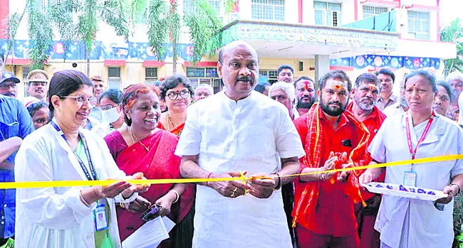 ఏరియా ఆస్పత్రిలో  ఆరోగ్య శిబిరం