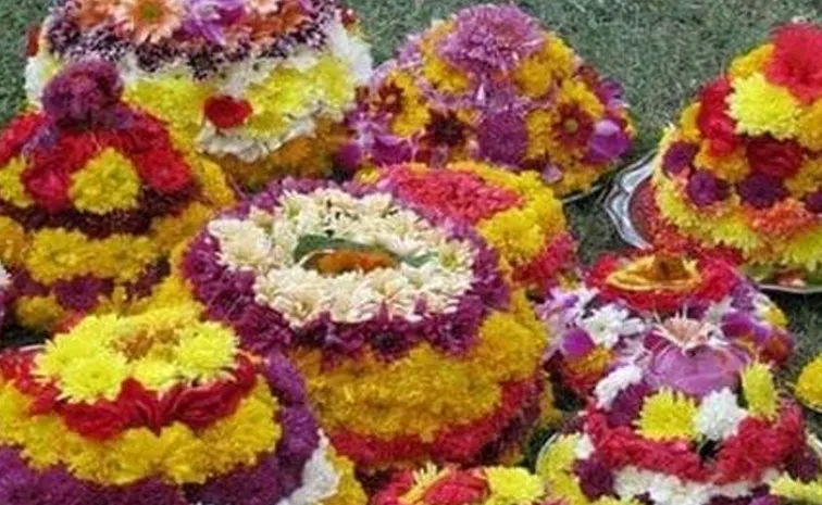 Bathukamma 2025 : Special story on flowers and nature