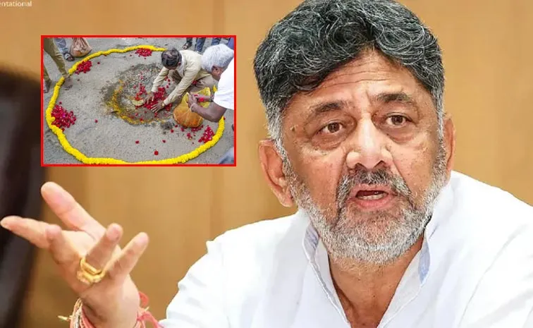 Bengaluru road repair collapses Pothole Pooja Everywhere Viral