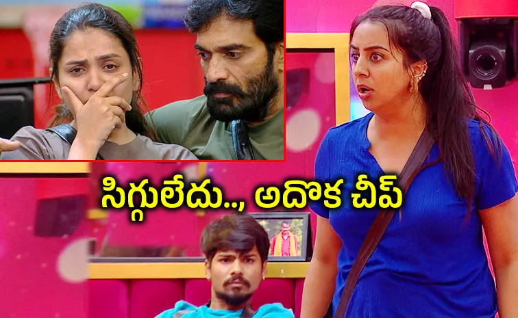 Sanjana galrani and tanuja big fight in bigg boss 9 telugu who is wrong
