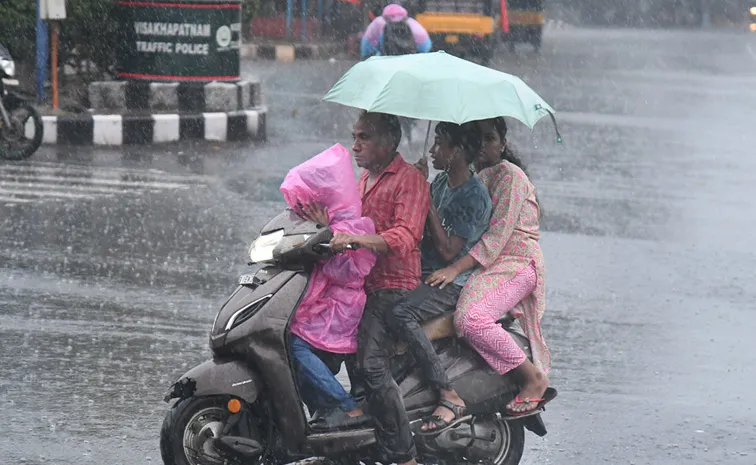 Heavy rains likely in AP Forecast For Nexr 3 days