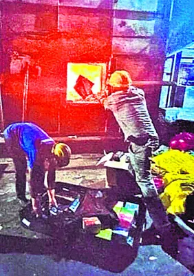 రూ. 12 కోట్ల విలువైన పొగాకు ఉత్పత్తులు ధ్వంసం
