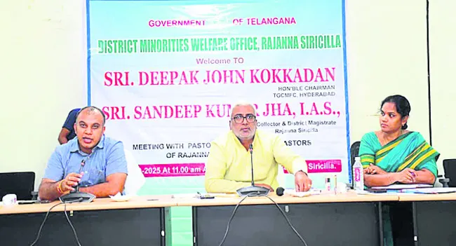 క్రిస్టియన్ల సమస్యల పరిష్కారానికి చర్యలు