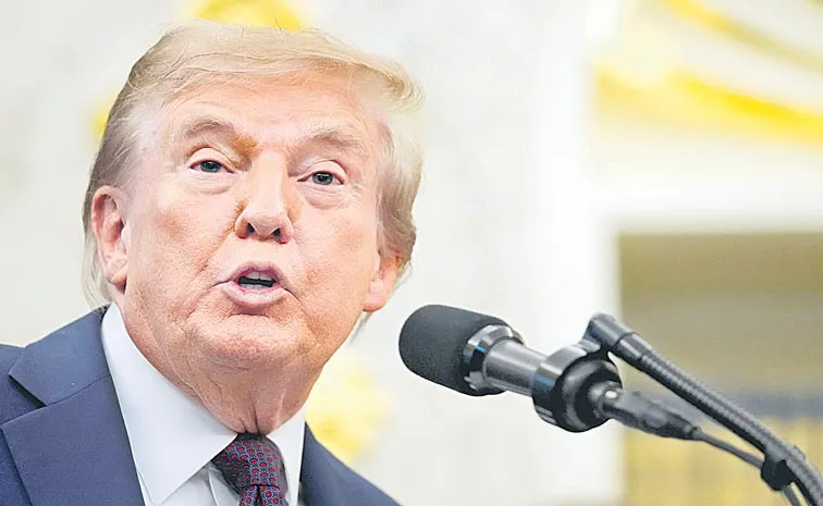 US President Donald Trump accuses India of imposing very high tariffs