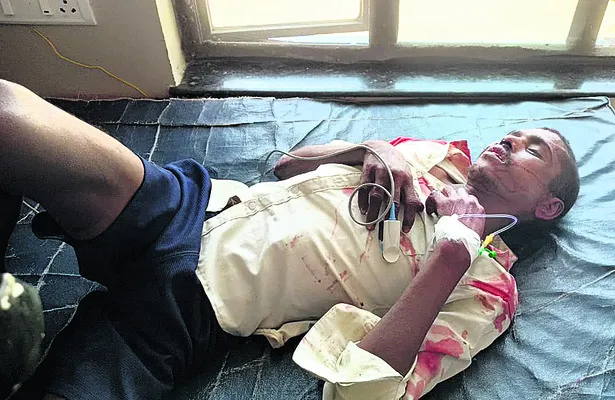 తాగుడు మానేయాలంటూ భర్తపై దాడి 