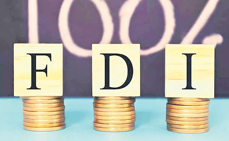 FDI inflows from the US almost tripled to 5. 61 dollers billion in the quarter