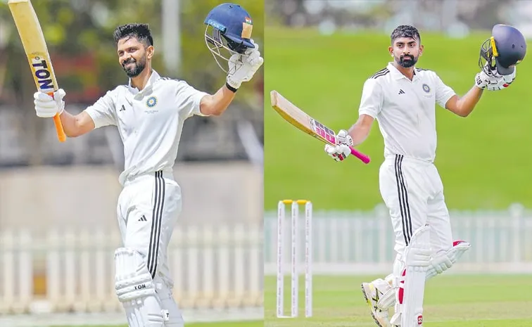 భారీ శతకాలతో చెలరేగిన రుతురాజ్‌, జగదీశన్‌.. పడిక్కల్‌ ఫిఫ్టీ