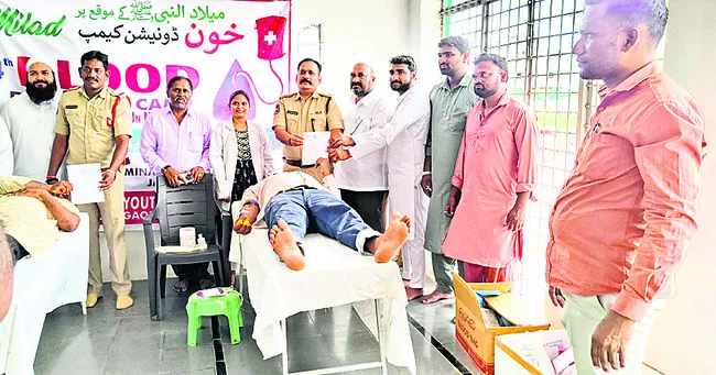 మహా రక్తదాన శిబిరం