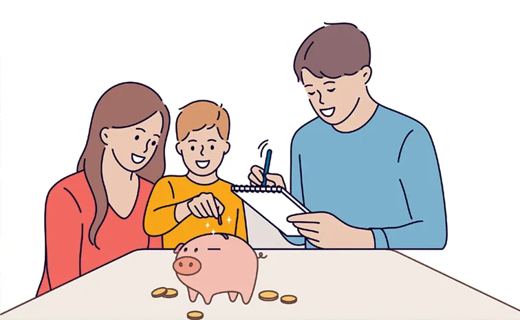 Financial lessons for children from parents
