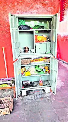 ఆలయంలో చోరీ 
