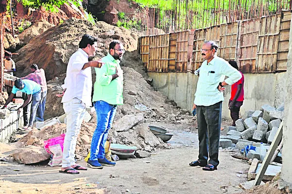 ఉత్సవ ఏర్పాట్లు, పనుల ఆకస్మిక తనిఖీ