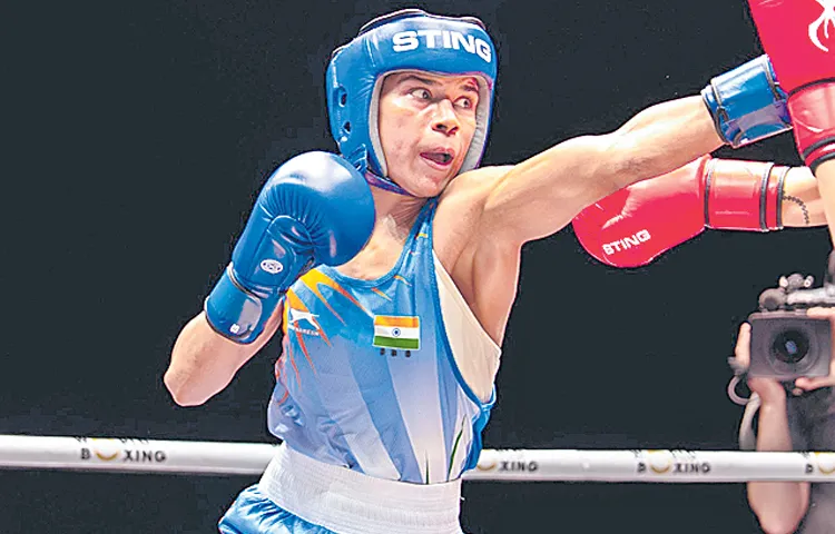 Nikhat Zareen makes a good start at the World Boxing Championship