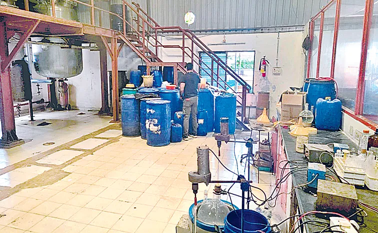 12 thousand crore drugs seized in with name of chemical factory