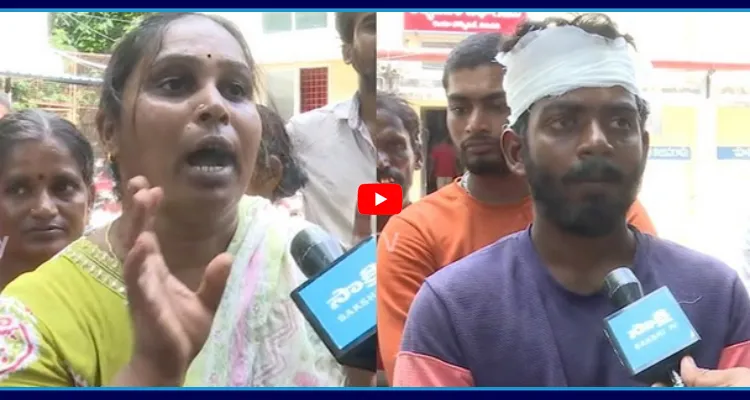 గ్రామస్తుల తల పగలగొట్టిన క్వారీ యాజమాన్యం