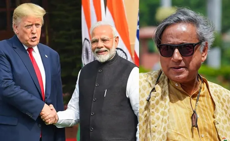 Congress MP Shashi Tharoor hits back after US Donald Trump