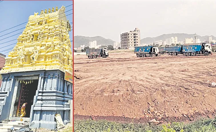 TDP conspiracy over Temple land: Andhra pradesh