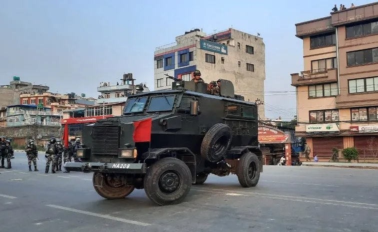 Nepal Curfew Imposed in Kathmandu