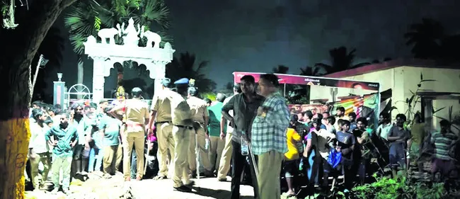 సీసలిలో ఉద్రిక్తత