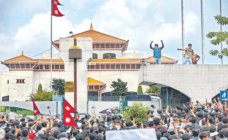 Youth protests in Nepal turn violent 20 people killed in shooting