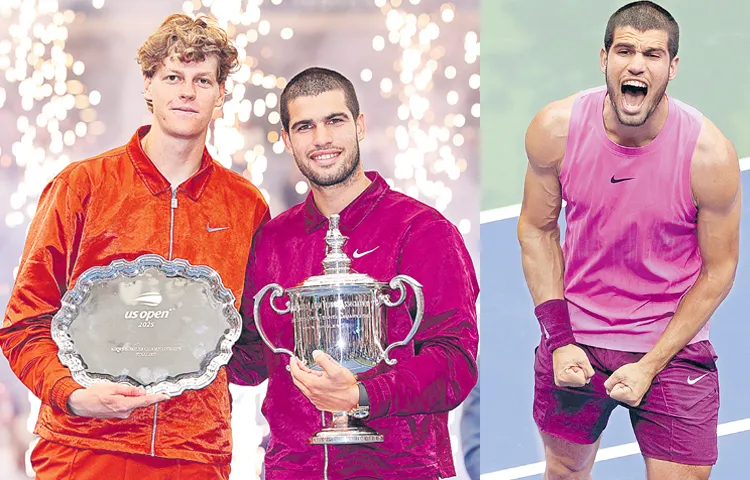 Carlos Alcaraz wins sixth Grand Slam title of his career