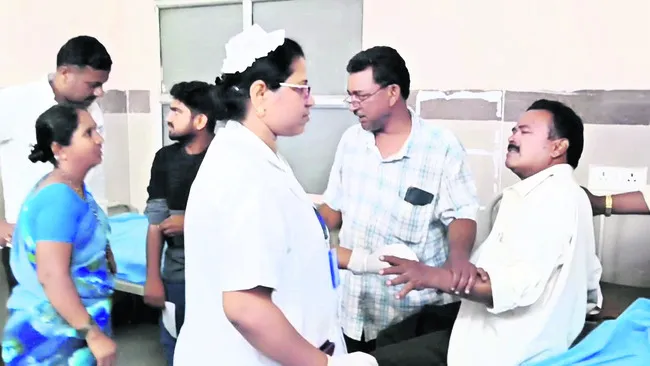 రోడ్డు ప్రమాదంలో ఒకరి మృతి