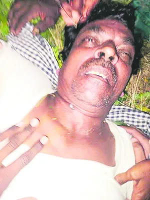 విద్యుత్‌ బల్బు సరి చేస్తుండగా..