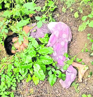 ఆశ్రం సెంటర్‌ పొదల్లో బాలిక 
