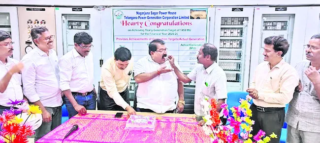 రికార్డు స్థాయిలో జల విద్యుత్‌ ఉత్పత్తి