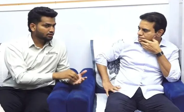 బోరబండ యువకుల 'డాక్టర్ గార్డ్' కంపెనీ.. ఫస్ట్‌ కస్టమర్‌ కేటీఆరే!