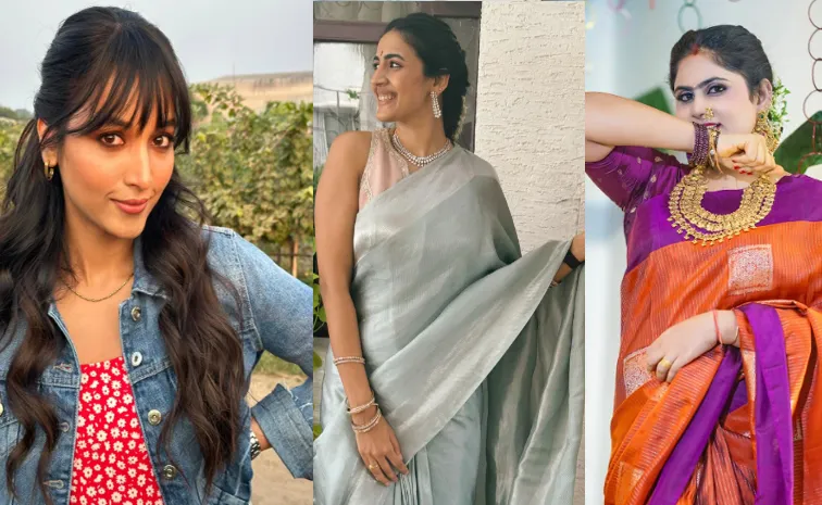 శారీలో నిహారిక లుక్స్.. ఫెస్టివ్‌ మూడ్‌లో దిల్ రాజు సతీమణి!