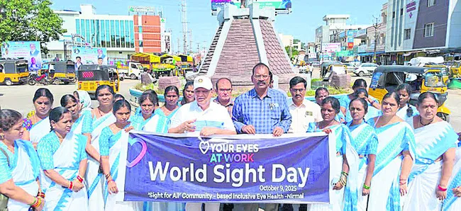 కంటి పరీక్షలు చేయించుకోవాలి