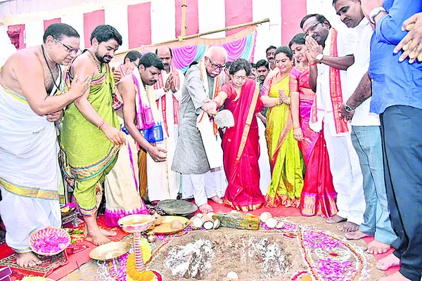 రూ.1.80 కోట్లతో పైడితల్లి ఆలయ పునర్నిర్మాణం