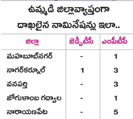 ‘స్థానిక’ ఆశలపై నీళ్లు 