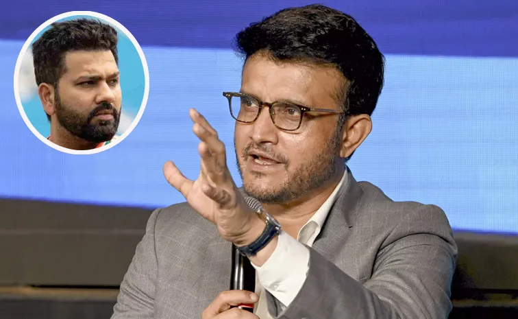 Sourav Ganguly refuses to believe Rohit Sharma was sacked