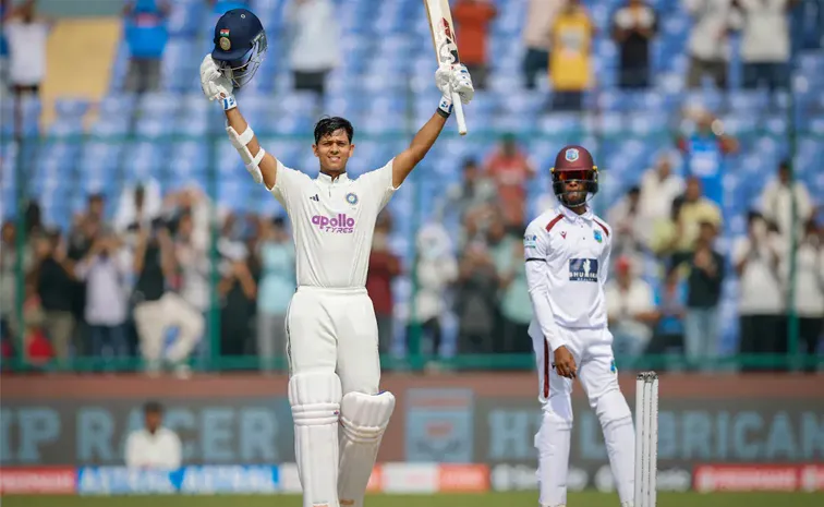 Yashasvi Jaiswal slams ton, Sai Sudharsan impresses as India dominate in Delhi
