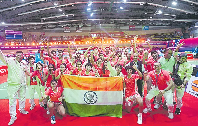 India secures medal with semis
