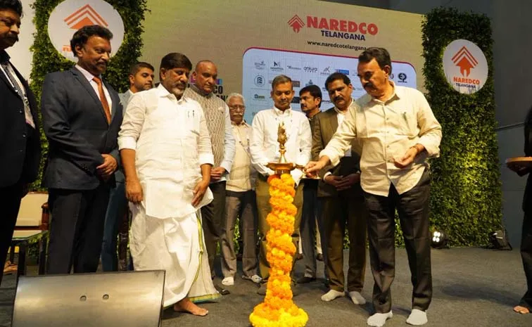 Real Estate Sector Plays a Key Role in Telangana Says Jupally Krishna Rao in Naredco Summit